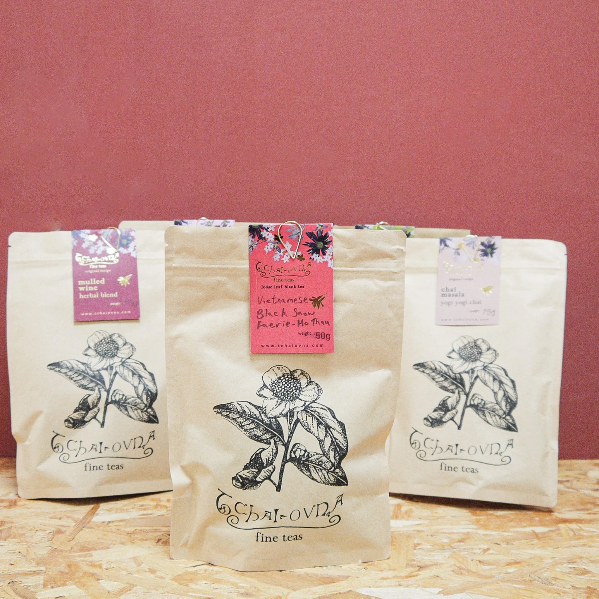 Vietnamese Black Snow Faerie Tchai Ovna Tea — Made in Stirling